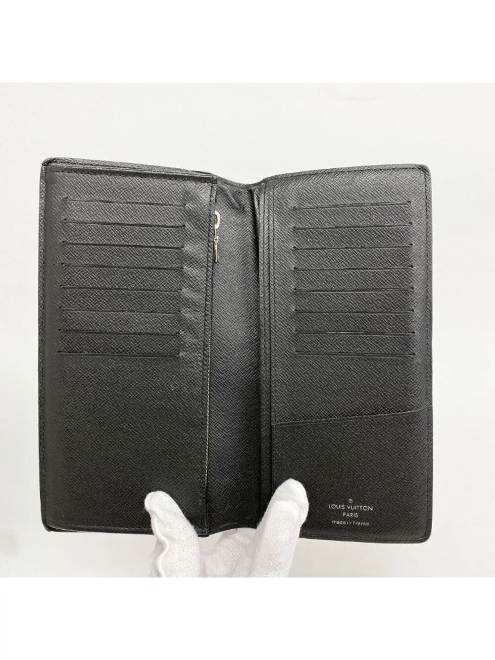 Louis Vuitton Wallet Damier Graphite Portefeuille Brazza Black